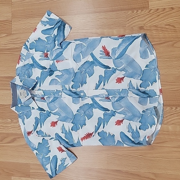 Vans Boy's Bonsai Short Sleeve Button Down Shirt size large - Picture 1 of 9